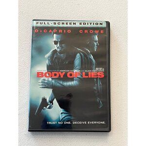 Body Of Lies 2008 DVD Full-Screen Edition Action Thriller Movie Pre-Owned